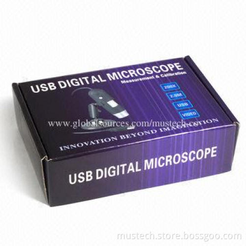 High Quality 2M 200x USB Digital/Pocket Microscope with Measurement Software
